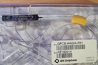 GFF for C-band 153xnm peak. JDS P/N: GFCB-W400A-RK1