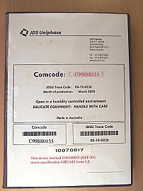 GFF for C-band. JDS P/N: C00SS0015 (GFF-B1)