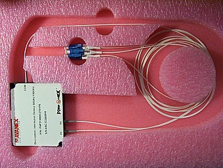 50/100GHz C-band interleaver. Passive module, not need TEC. Demux-type. Avanex Model: PNP2100DCZT01P6.