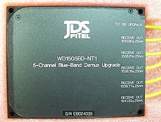 6-ports 5-CH blue-band Mux/DeMux, JDS P/N: WD1505BD-NT1