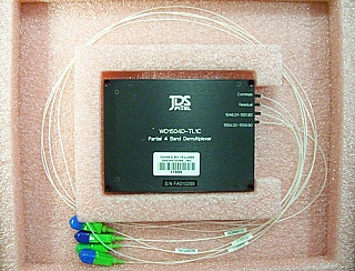 4-ports partial 4 band Demultiplexer, JDS P/N: WD1504D-TL1C