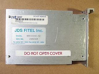 1X2 JDSU 1533nm/1557nm WDM module, FC/PC adapters in small case, WD1515AX-A3