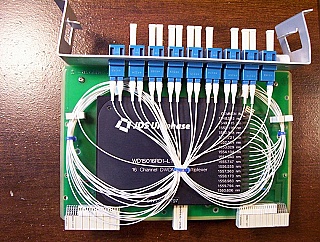 1x16  100GHz-spacing DWDM De-Multiplexer, by JDS