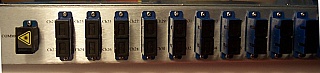 Fully passive 1x40 100GHz-spacing 40-ch DWDM Multiplexer/Demultiplexer. 1529.55-1560.61nm, Harris model: OP+DWDM40. Optiworks P/N: DWFHARMD40BG104