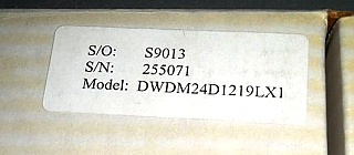 1x4 200GHz demux.  4 channels: 1546.12, 1547.72, 1549.32, 1550.92nm. OPLINK P/N: DWDM24D1219LX1