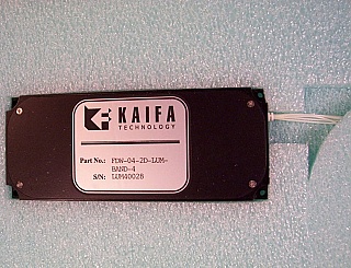 1x4 Kaifa 200GHz mux/demux with upgrade port. 1st ch: 1530.33nm