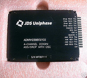 4 channel 200GHz Add/Drop module with OSC (1310nm). Around 1551nm, w/ testsheet