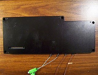 1x8  and 8x1 8-channel C-band 100GHz DWDM mux/demux pair. With two SC/APC and two MPO/APC 8-fiber connectors. Oplink module name: ECMM-3 module.  'Sell AS IS'.