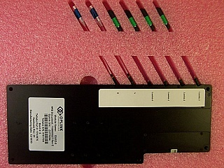 4-channel-add and 4-channel-drop OADM pair (It is dual OADM). 4 channels are from 1554.13nm to 1556.55nm. With 4 LC/UPC and 4 MPO/APC connectors. OPLINK P/N: OADM104B1BTLB01
