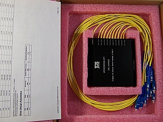 1x10 10 Channel C-band 100GHz DWDM demux, module 3 grid 1. 10 channels are from 1531.116nm to 1541.349nm (Not continuous). With SC/PC fiber connectors. JDS P/N: WD15010D1M3-NT1