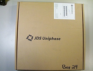 10 channel JDS C-band 200GHz demux (two 1x5 200GHz demuxes), with 2 upgrade ports. 10 channels are from 1538.186nm to 1545.322nm . With SC/PC connectors. P/N: WD15010M2C3-NT3