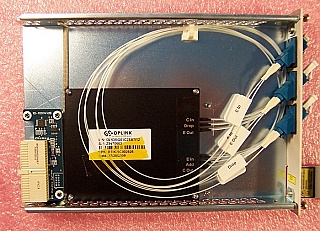 Dual Add/Drop modules. Add and drop wavelength is 1554.94nm. ECI TELECOM LTD model: D1ADM, P/N: BP1A36AA-07-E, with Oplink P/N: DWDMG01C28BTI12 or DWDMG01CxxBTI12