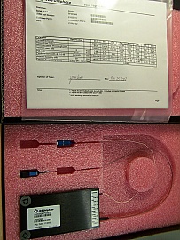 1x8 200GHz-spacing DWDM demultiplexer/multiplexer with monitoring, 1548.51-1559.79nm. Model: DWDM28DTANS14. JDS P/N:21022415