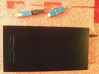 1x8 200GHz-spacing DWDM demultiplexer/multiplexer with monitoring, 1548.51-1559.79nm. Model: DWDM28DTANS14. JDS P/N:21022415