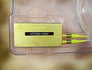 JDS tunable filter for C-band, Model:VCF200-C001, voltage controlled