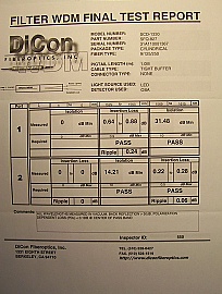 1x2 C/L Band Splitter. Dicon model #: SCD-1330, P/N: SFQ-827
