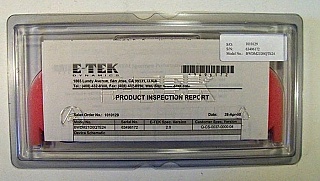 1485.63nm, 1490.43nm, Band seperator WDM. 1x2 2nm-passband (0.5dB) Filter. E-tek model: BWDM21D0QTExx