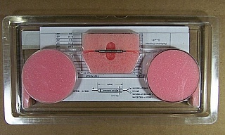 1x2 3-port band seperator. 1550.01nm-1552.63nm (~2.6nm BW) passband filter. JDS model: BWDMBH51F0001-001