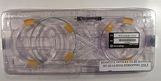 1555.14nm 3-port 250GHz band seperator. JDS model: WD1515-Bxx-QTx. Dicon model: Q-RM-0037-0x