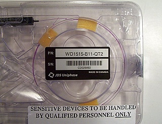 1555.14nm 3-port 250GHz band seperator. JDS model: WD1515-Bxx-QTx. Dicon model: Q-RM-0037-0x