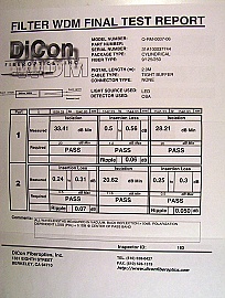 3-port 250GHz band seperator. Dicon model: Q-RM-0037-0x