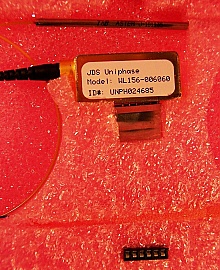 Fabry-Perot Wavelocker. JDS wideband wavelength locker plus 5% tap coupler. E-tek P/N:  FPWL2110SYC02. Without test data.