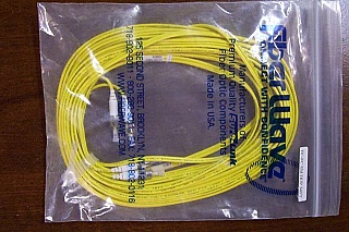 FC-FC SM 34 feet 3mm duplex by Fiberwave