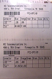 FC/UPC-FC/UPC SM 5 meter Fiber jumper by ADC