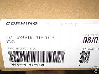MTP-MTP 12-fiber MMF 75-meter jumper, Part # 7070-A8445-075M,