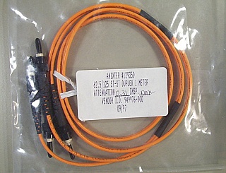 ST-ST 1-meter duplex MM jumper