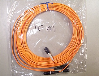 ST-ST 10-meter duplex MMF jumper