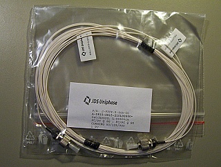 FC/PC(UPC)-FC/PC(UPC) 50/125um 900um-buffered MMF jumper, 5-meter. JDS P/N: J-FPFP-5-005-D1