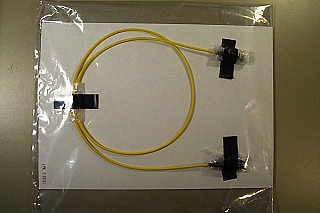 FC/UPC - FC/UPC 1-meter PM jumper. PM aligned at fast axis. P/N: FFC-2PS-UPC-1M-SMC.15-P-8/125