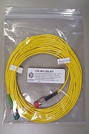 FC/APC-FC/PC SM Fiber jumper, 7-meter. High return loss.