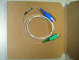 SC/APC - SC/UPC 49-inch by Molex. 900um buffer. PN:1062790010