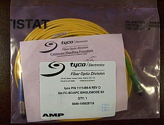 SC/APC - FC/UPC 5-meter Fiber jumper, by Tyco