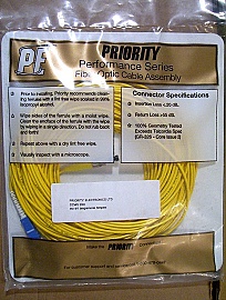 ST/UPC - SC/UPC 20-meter Fiber jumper by Priority Electronics LTD