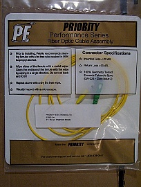 ST/UPC - SC/APC 2-meter Fiber jumper by Priority Electronics LTD