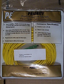 ST/UPC - SC/APC 20-meter Fiber jumper by Priority Electronics LTD