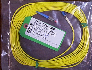 LC/UPC-SC/UPC 30-feet SMF jumper by REALM