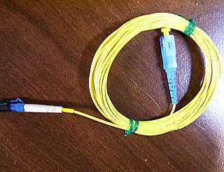 LC/PC-SC/PC 4 or 5-meter SMF jumper