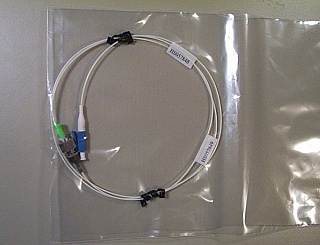 LC/PC-FC/PC 1-meter SMF jumper, P/N: J-FPLC-AZ001-JT