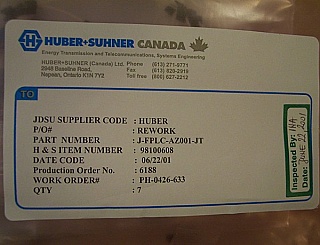 LC/PC-FC/PC 1-meter SMF jumper, P/N: J-FPLC-AZ001-JT