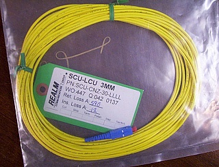 LC/UPC-FC/UPC 30-feet SMF jumper by REALM