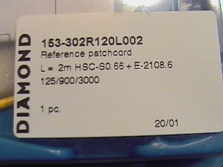 E2108.6(APC)-SC/PC 2-meter SMF simplex reference jumper