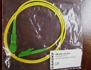 E2108.6(APC)-SC/APC 0.9-meter simplex jumper