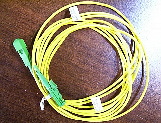 E2108.6(APC)-SC/APC 4-meter SMF simplex jumper