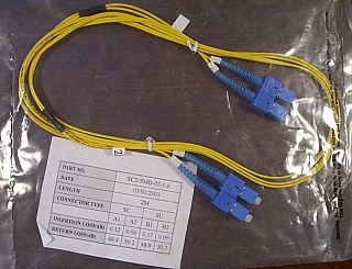 SC/UPC-SC/UPC SMF 2m duplex jumper, seems UPC not PC connector