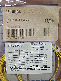 $3.5 each if buy 10pc. SC/UPC-SC/UPC 3-meter SMF simplex jumper, made by Siecor(Corning). Much lower price for more qty