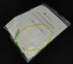 FC/APC-FC/APC 0.5-meter SM fiber jumper, IL is 0.3dB-0.5dB. AFL P/N: #C133170-00.5